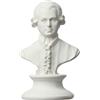 Cozylkx Resina Famosa Scultura Romana, Mozart Statua Busto in Gesso Mitologia Greca Figurina Gesso Ritratti Stile Nordico Disegno Pratica Artigianato Arredamento per La Casa