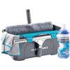 CLEANmaxx Set professionale per lavavetri, 13 pezzi, set professionale per lavavetri con estrattore, per casa, auto e così via. Con lavavetri, lavavetri, secchio, concentrato, panno in microfibra ecc.