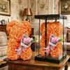 GDJIAYIYI Orsacchiotto di rose, orso di fiori artificiali, regalo di compleanno, per donne, signore, fidanzate, ragazze, mamme, nonne, padri (arancione)