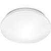 Philips LED Moire, Plafoniera Rotonda, Luce Calda, 10W, Bianco