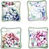 BRANDANI Flora Decorazione Sottomoka 11x11cm Ceramica e Sughero