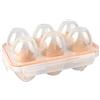 FantasyDay Porta Uova da Frigo, Grande Capacità Portauova Frigorifero Contenitore Uova con Coperchio, Cestini Porta per Uova Scatola Portaoggetti - Egg Holders per Cucine Picnic Esterno Campeggio
