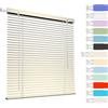Generic Interno Veneziana in Alluminio Senza Foratura, Orizzontali Veneziane in Alluminio per Finestre, Oscurante Privacy Isolamento Termico Veneziane, per Cucina Camera da Letto Soggiorno Bagno(Light White)