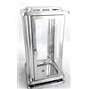 D4G Design4Grab designgrab Lampada tombale Royal in acciaio inox con croce sul lato della porta, vetro trasparente