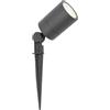 Ledvion Faretti Esterno Lampade IP65 3W 4000K GU10 picchetto dimmer | Per giardino terrazza vialetto aiuole e luce decorativa esterna