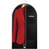 Maishijie in tessuto Oxford traspirante per vestiti, borse per vestiti e vestiti, completo con cerniera lunga, per viaggiare facile da trasportare (Nero（100cm-1pack）)
