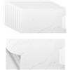 YuLiMirich 10 pezzi di adesivi per piastrelle effetto marmo, 60 x 30 cm piastrelle autoadesive da cucina in marmo adesivo per piastrelle impermeabile, pannelli murali autoadesivi per parete della cucina, del
