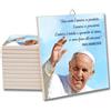 L'Arcobaleno di Luci MATTONELLA in ceramica citazione PAPA FRANCESCO Santo Padre Bergoglio piastrella quadretto da appendere