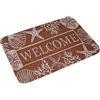HAOSHICS Divertente tappetino di benvenuto per esterni, zerbino per ingresso esterno, zerbino per ingresso esterno/interno, tappeto per porta d'ingresso, decorazione per portico anteriore, 40 x 60 cm