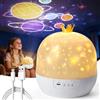 NAVESO Proiettore Stelle Soffitto Bambini, 360°Rotazione Proiettore Bambini con 21 Temi di Proiezione, 3 Modalità di Illuminazione, Lampada Stelle Proiettores per Camerette e Decorazioni