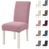 Ystyle Coprisedie con Schienale 2 Pezzi, Rosa Grigio | Coprisedia Elasticizzati, Lavabile Estraibile, Universale Antimacchia Antigraffio Gatto, per Sedie da Pranzo Soggiorno
