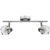 Vetrine in rete Vetrineinrete® Applique orientabile da parete per specchio 2 attacchi g9 luce per interni illuminazione casa ufficio bagno 19641 P7
