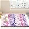 Morbuy Tappetino Scolapiatti Assorbente, Tappeto Scolapiatti Cucina Assorbente Stampa Leopardo Tappetino Drenante per Cucina Asciugatura Rapida per Macchina Caffè (Viola,50x60cm)