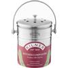Kilner - Compostiera da Cucina, in Acciaio Inox, 2 l, Colore: Argento