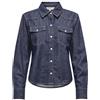 ONLY ONLCHARLIZE Camicia in Jeans | Regular Fit, Maniche lunghe, Casual, Temperatura massima di 40°C ciclo molto delicato