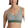 CALIDA Elastico Reggiseno, Oscurante, Laurel Green Print, 36-38 Donna