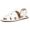 Amazon Essentials Sandali da donna a punta chiusa, colore bianco sporco, 38