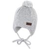 Sterntaler Strickmütze Cappello a Cuffia, Mel d39argento, 39 Unisex-Bimbi