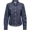 ONLY ONLCHARLIZE Camicia in Jeans | Regular Fit, Maniche lunghe, Casual, Temperatura massima di 40°C ciclo molto delicato