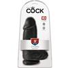 Pipedream Dildo realistico nero Chubby King Cock da 9 pollici