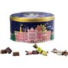 Pastiglie Leone Leone dal 1857 - Cappelliera in latta con Cioccolatini assortiti - Edizione Limitata Candyland - 450 gr