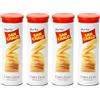 Generico 4 x 100g San Carlo Chips Dore' Gusto Classico, Maxitubo Patatine Ondulate Croccanti in Tubo.