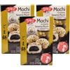 Generico 3 X Mochi al Sesamo 210g Biyori (Sesame Mochi) - Snack Dolce con Riso Glutinoso in Stile Giapponese con Ripieno Cremoso
