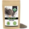 Alpi Nature Semi di Chia 250g, Semi di Chia Neri Interi e Crudi per Frullati, Yogurt e Muesli