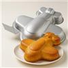 Graziano, Teglia Alluminio Aereo 25x26.5x5cm - Per Torte e Mousse, Forma Originale