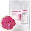 MIHUNTANG Patatine al frutto del drago essiccato 200g Snack alla frutta secca Patatine Pitaya dal frutto del drago rosso