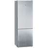 Siemens KG49EAICA iQ500 - Frigorifero congelatore, 201 x 70 cm, raffreddamento da 302 l + congelatore da 117 l, sbrinamento lento, raffreddamento supercooling più veloce, volume di stoccaggio extra