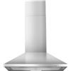 SNDOAS Cappa da cucina da 61 cm, cappa di sfiato in acciaio inox, montaggio a parete, cappa da cucina canalizzata/senza condotti in stile camino con controllo a pulsante, cappa di sfiato della stufa