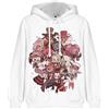 Tongyundacheng Hazbin Hotel Felpa con cappuccio Angel Dust Alastor Cartoon Graphic Felpa con cappuccio Pullover Charlie Hazbin Hotel Costume Unisex a maniche lunghe con cappuccio