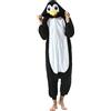Simzoo Pigiama Intero Animali Unisex Kigurumi Adulto Carnevale Onesie Cosplay Halloween Costume per Donna Uomo Sleepwear