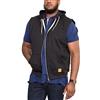 D555 Grande King Size Da Uomo Felpa Con Cappuccio Duke D555 Senza Maniche Casual Giacca Con Cappuccio Felpa Con Zip