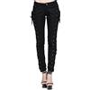 Devil Fashion Gotici Pantaloni Neri Punk Di Modo All'aperto Casuali Sexy Delle Donne Steampunk Pantaloni Lunghi Da Donna