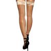 sofsy Calze velate per donna, collant con tacchi alla francese & autoreggenti in silicone | 20 Den Naturale con cucitura nera 6 - XXL