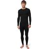 DANISH ENDURANCE Intimo Termico Uomo in Lana Merino, Maglia e Pantaloni Termici, Calzamaglia Invernale per Sci, Trekking