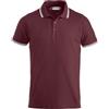 noTrash2003 Polo da uomo a maniche corte, polo pique, 100% cotone pettinato con colletto Tipped Collar, spacchi laterali, in estate 190 g/m², qualità 8 colori, taglie da XS a 4XL