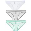 Kwelt Slip da Uomo Erotici Sexy a Vita Bassa - Maglia Vedi Attraverso Traspiranti Mutande