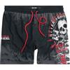 Rock Rebel by EMP Uomo Bermuda Free Spirit Badeshorts Multicolore