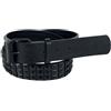Black Premium by EMP Unisex Cintura nera con borchie 110 cm