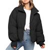 Generico Piumino Leggero Donna Giacca Giacconi Invernali Cappotto Piumino Ultraleggero Pesante Giubbotti Imbottiti Giubbini Giacca Imbottito Invernale,Idea Regalo
