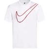 Nike Just Do It DR9275 010 - Maglietta da uomo, con scollo rotondo, colore: Nero, bianco, L