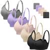 HBselect 5 PCS Reggiseno Allattamento con Estensione Reggiseno Bra Donna