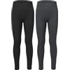 Ladeheid Pantaloni Calzamaglia Lunghi Intimo Termico, Unisex Bambino per Sport Invernali Sci, Snowboard Corsa all'aperto LA40-259