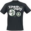 Linkin Park JPN Soldier Uomo T-Shirt Nero 100% Cotone Regular
