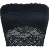 Black Premium by EMP Donna Bustier in pizzo nero