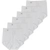 Sloggi 6 Pezzi Slip Alti Donna Basic Maxi Bianco tg. 48