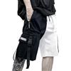 XYXIONGMAO Techwear - Pantaloncini Cargo da Uomo Cyberpunk Hip Hop Gotico Giapponese Streetwear Uomo Tech Wear Tattico Goth Pantaloni